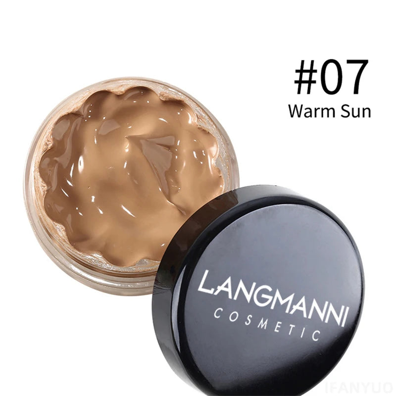 Long Lasting Concealer Foundation Cream Face Makeup Waterproof Moisturizing Full Coverage Acne Spot Dark Circles Concealer Cream