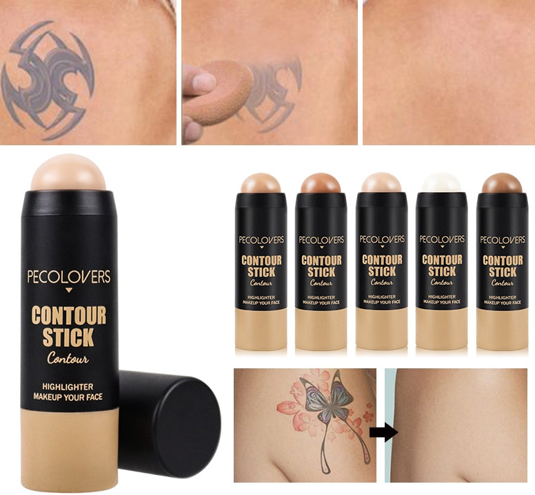 Full Coverage Concealer Cream Flawless Covering Dark Circles Silky Smooth Texture Concealer and Pore Invisible Foundation Cream