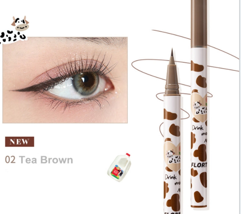 Ultra-fine Liquid Eyeliner&Lying Silkworm Pen Waterproof Long Lasting No Smudging Eye Liner Applicator Pencil