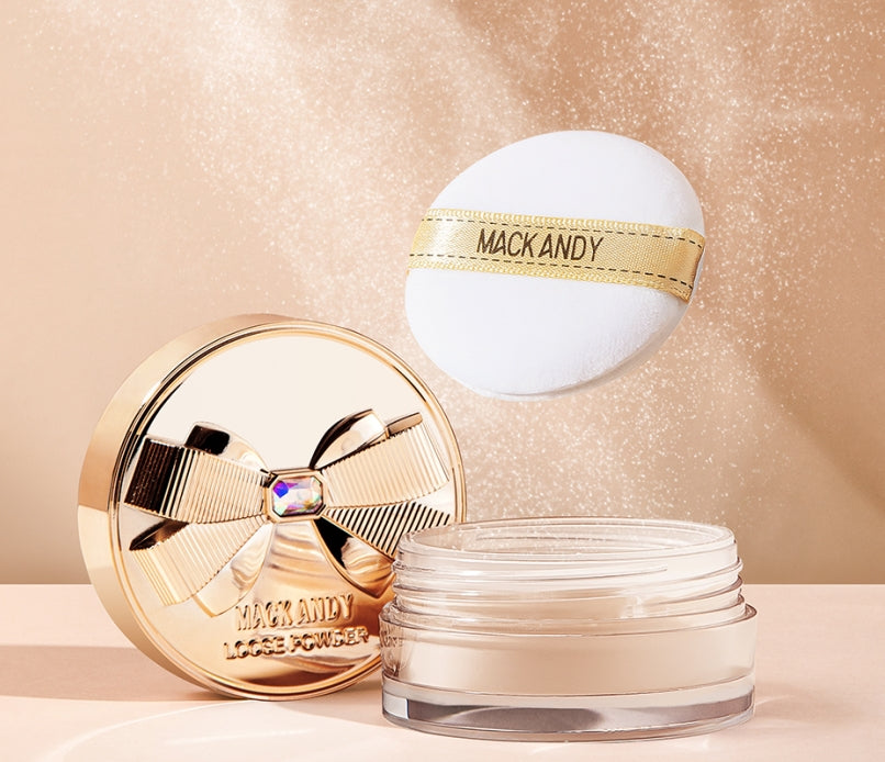 Original Silky Loose Powder Foundation  Lightweight Mineral Loose Powder Makeup Buildable Coverage Talc Free Vegan