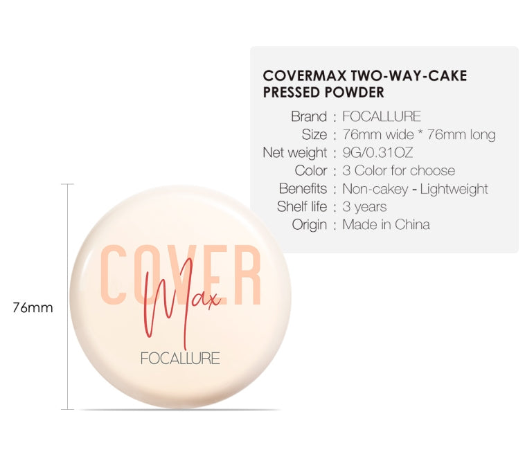 Makeup Setting Powder Oil-control Face Matte Pressed Powder Waterproof Concealer Cosmetics Compact Powder