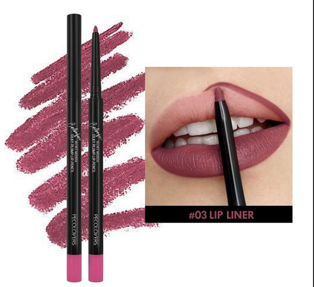 Matte Lip Liner Lipstick Waterproof Non-stick Cup Natural Long-lasting Lipstick Multi-color Lip Cosmetics Lip Pencil