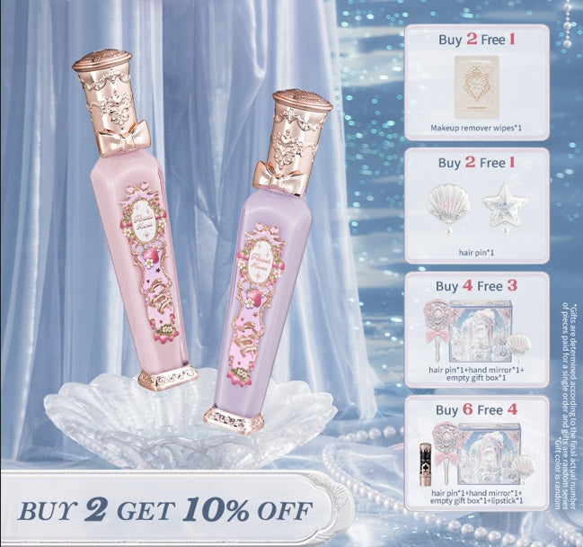 Flower Knows Strawberry Rococo Series Glowy Lipgloss