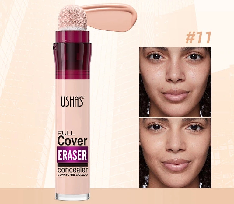 12color Sponge Head Concealer For Dark Circles Tears Freckles Corrector Acne High-end Makeup Natural Skin Makeup Cosmetics