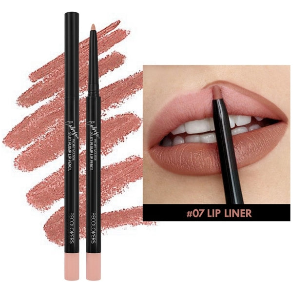 Matte Lip Liner Lipstick Waterproof Non-stick Cup Natural Long-lasting Lipstick Multi-color Lip Cosmetics Lip Pencil