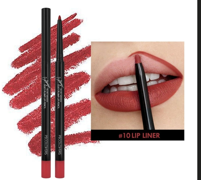 Matte Lip Liner Lipstick Waterproof Non-stick Cup Natural Long-lasting Lipstick Multi-color Lip Cosmetics Lip Pencil