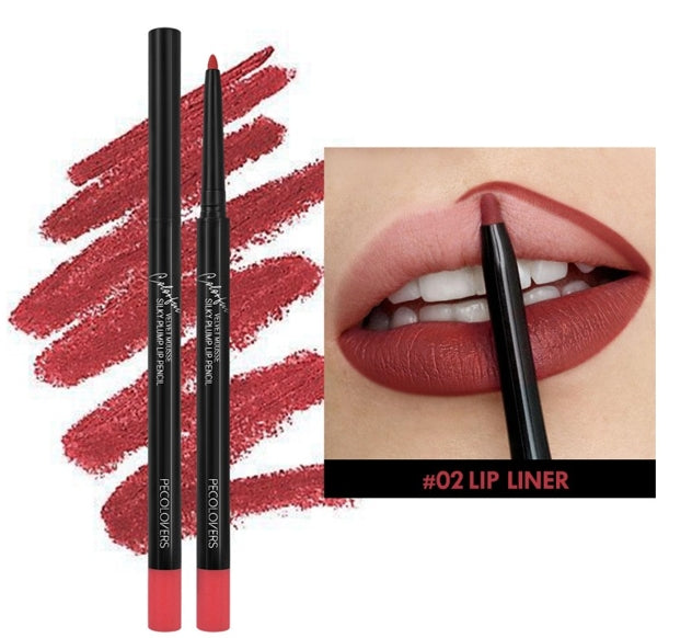 Matte Lip Liner Lipstick Waterproof Non-stick Cup Natural Long-lasting Lipstick Multi-color Lip Cosmetics Lip Pencil