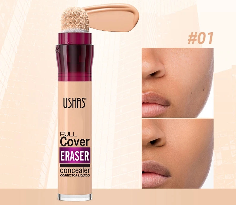 12color Sponge Head Concealer For Dark Circles Tears Freckles Corrector Acne High-end Makeup Natural Skin Makeup Cosmetics