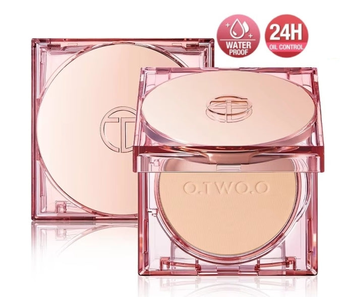 Face Powder 24 Hours Oil-control Waterproof Matte Face Makeup Cosmetic Setting Compact Powder