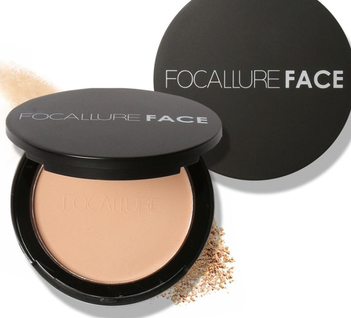 3 Colors Make Up Face Powder Brighten Oil-control Nude Makeup Pressed Powder Foundation Makeup Base Cosmetics