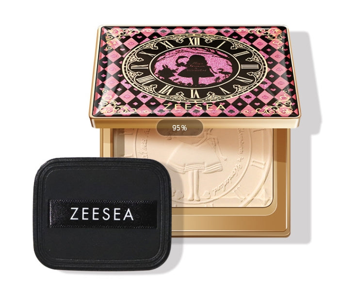 Compact Foundation Powder Natural Light Coverage Matte Soft Waterproof Oil Control Setting Powder