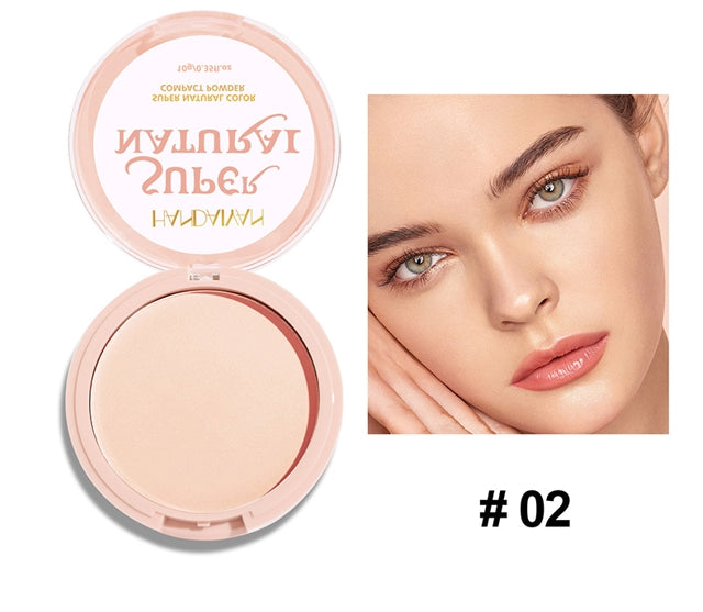 Lasting Oil Control Pressed Powder Bronzer Natural Brighten Waterproof Nude Setting Loose Translucent Powder Dupes Makeup Women