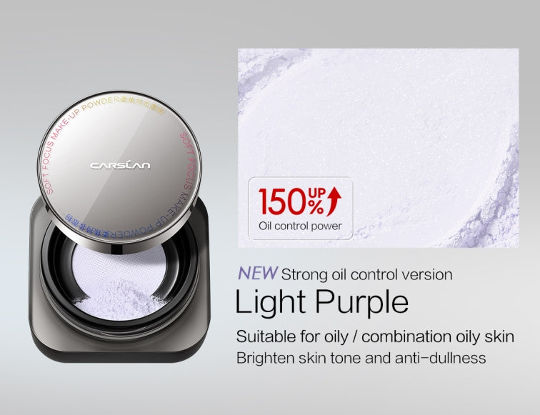 Black Magnetic Translucent Loose Setting Powder Makeup Waterproof Long Lasting Matte Oil Control Finishing Face Powder