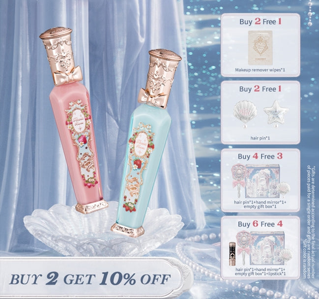 Flower Knows Strawberry Rococo Series Cloud Lip Cream Lipsticks 3.5g