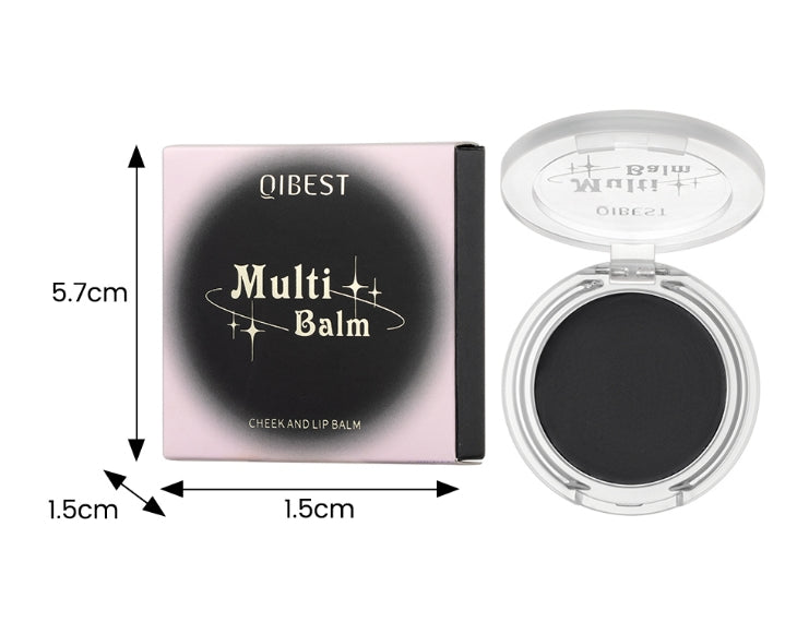 Black Crystal Blush Multi Balm Magic Temperature Change Blush Gel Blusher Cream for Lip Eye Makeup Pink Cheek Tint Rouge Palette