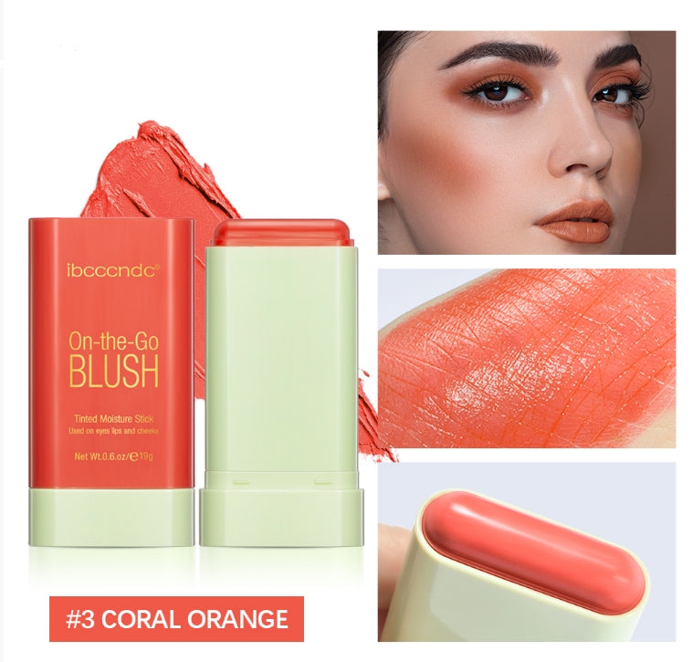 Cosmetic Blush Makeup Products Make Up Blusher Cosmetics Pink Blush in Bar Korean Palette Long lasting Matte Stick
