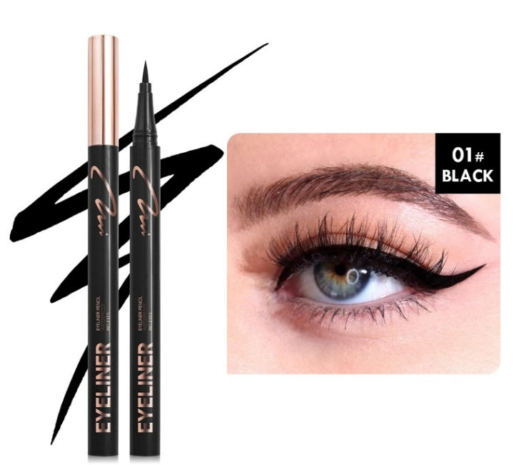 Brown Liquid Eyeliner   Quick-drying   Smudge-proof   Sweat-proof and Waterproof   Precise and Long-lasting Slim Eyeliner