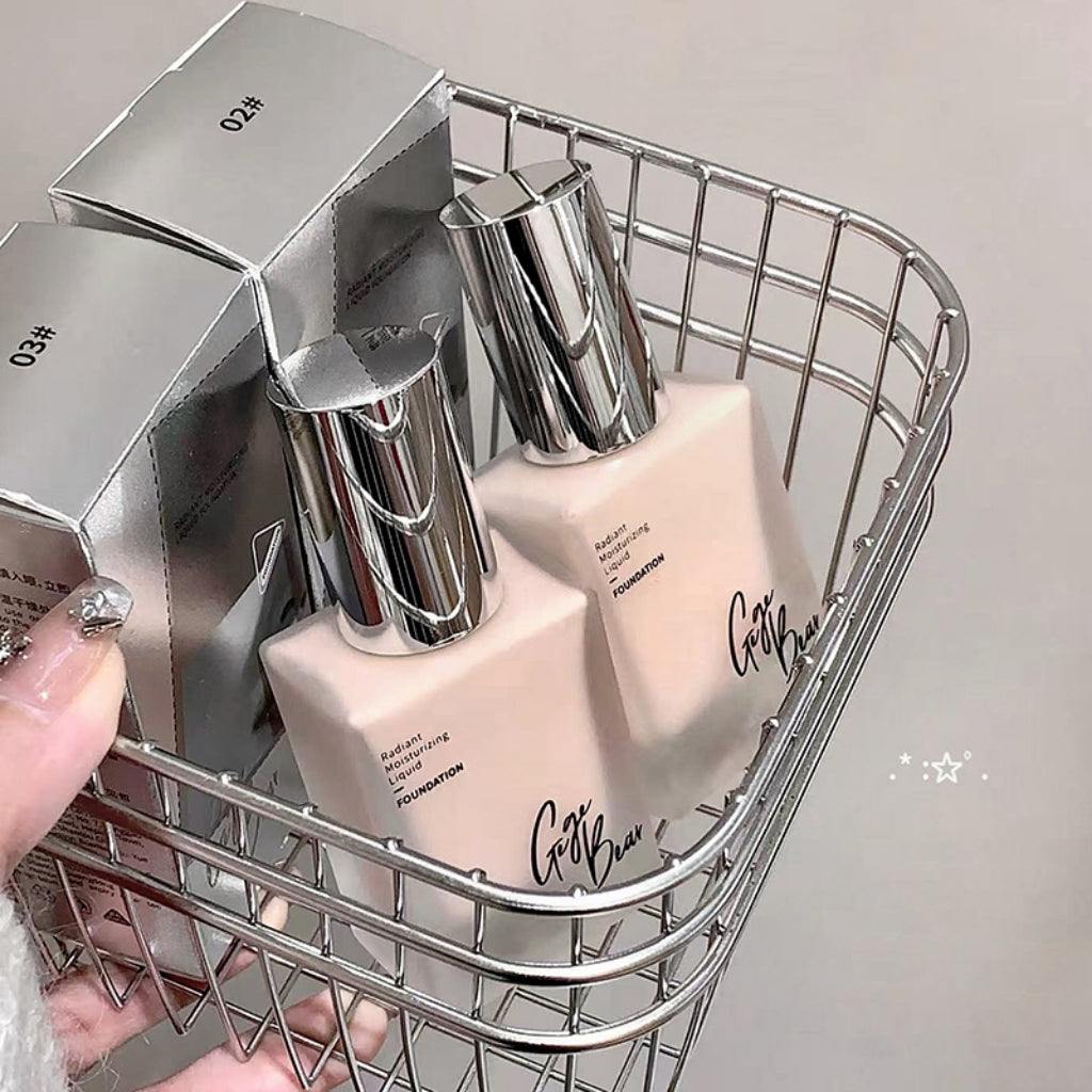 Light Foundation Liquid Concealer Long-lasting Moisturizing Natural Waterproof and Sweat-proof Foundation Cream