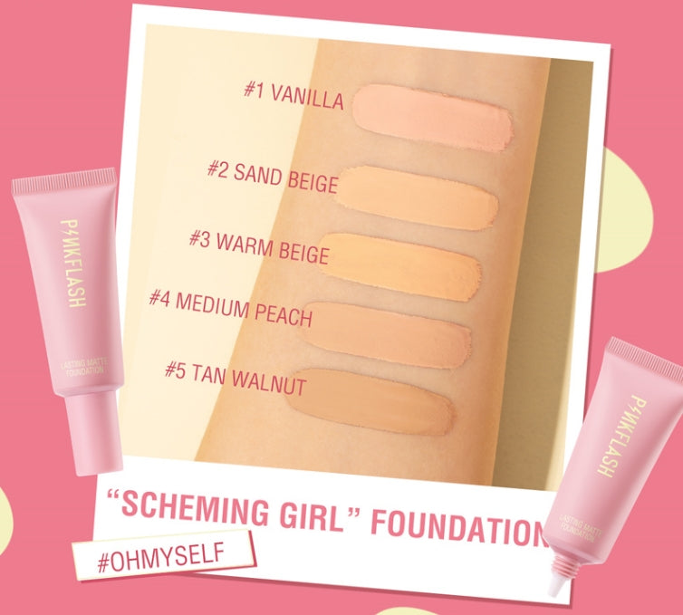 Makeup Foundation Full Concealer Smooth Oil Control Matte Base Cosmetics Natural Make Up Look Face Foundation