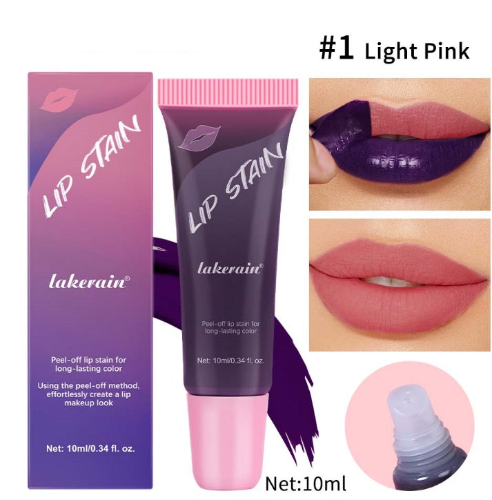 3colors Peel Off Liquid Lipstick Waterproof Long Lasting Tear Lipstick Lip Gloss Women Sexy Makeup Tear Pull Lips Mask Cosmetics