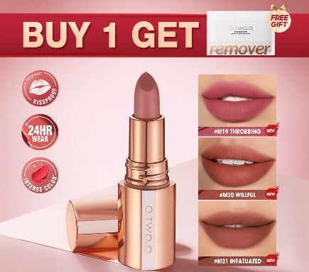 Matte Lipstick Lip Tint 8 Colors Waterproof Long Lasting Non-stick Cup Sexy Highly Pigmented Velvet Lip Sticks Lip Stain