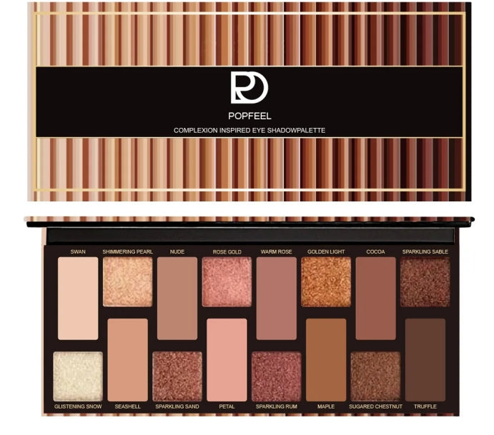 16 Color Eyeshadow Palette Glitter for Eyes Shimmer Matte Eye Shadow Korean Makeup For Women Cosmetics Eye Shine Waterproof