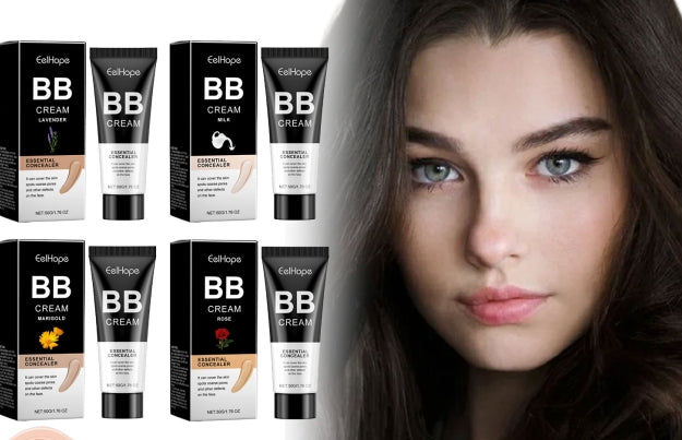 BB Cream Foundation Long Lasting Matte Flawless Perfect Skin Moisturizing Brightening Concealer Smooth Tone up Cream 50g