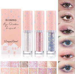 Liquid Eyeshadow Ultra Glitter Bed Silkworm Pen Brightening Eyeshadow Liquid highlight Liquid highlight