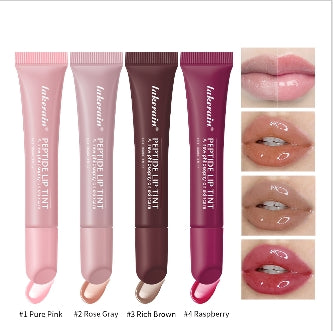 Lip Balm Phone Case Lip Gloss Moisturizing Liquid Lipstick Toast Espresso Raspberry jelly Transparent Lip Glaze