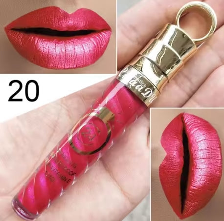 New!Make Up Lips Matte Liquid Lipstick Waterproof Long Lasting Sexy Pigment Nude Glitter Style Lip Gloss Beauty Red