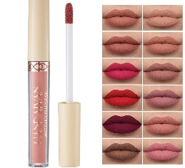 Waterproof Nude Matte Liquid Lipstick Non-stick Cup Lip Tint Makeup Matte Red Lip Gloss Cosmetics Long Lasting Lipsticks
