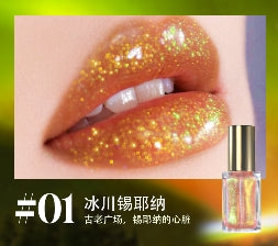 Chameleon Clear Water Gloss Lip Gloss Moisturizing And Non Sticky Long Lasting Waterproof Colourful Diamond Shimmer Lipstick