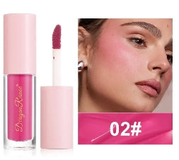 8 Colors Liquid Blush Waterproof Sweatproof Brighten Cheeks Rouge Nude Color Matte Contouring Powder Blusher Liquid Face Makeup