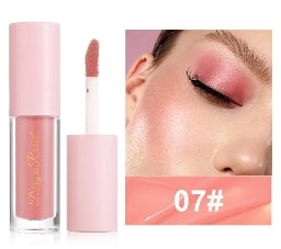 8 Colors Liquid Blush Waterproof Sweatproof Brighten Cheeks Rouge Nude Color Matte Contouring Powder Blusher Liquid Face Makeup