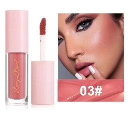 8 Colors Liquid Blush Waterproof Sweatproof Brighten Cheeks Rouge Nude Color Matte Contouring Powder Blusher Liquid Face Makeup
