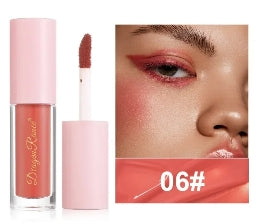 8 Colors Liquid Blush Waterproof Sweatproof Brighten Cheeks Rouge Nude Color Matte Contouring Powder Blusher Liquid Face Makeup