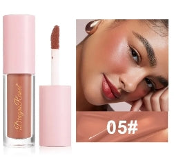 8 Colors Liquid Blush Waterproof Sweatproof Brighten Cheeks Rouge Nude Color Matte Contouring Powder Blusher Liquid Face Makeup