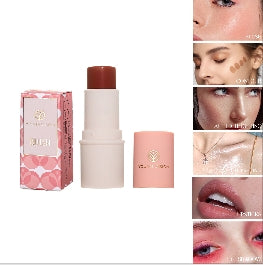 Multifunctional Makeup Stick for Lazy People High gloss Makeup   Rouge Matte Blush Stick  6 Colors Available