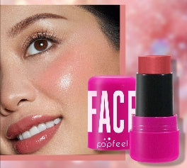 3-in-1 Multi-Use Makeup Stick Blush Stick-Use Stick for Cheeks  Eyes  and Lips Easy-to-Use Stick for Natural Radiance