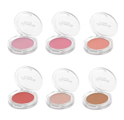 Monochrome blush Pallete 6 Color Peach Face Mineral Pigment Cheek Blusher Powder Makeup Professional Contour Shadow Pink Blusher