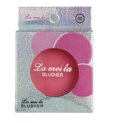 Monochrome blush Pallete 6 Color Peach Face Mineral Pigment Cheek Blusher Powder Makeup Professional Contour Shadow Pink Blusher