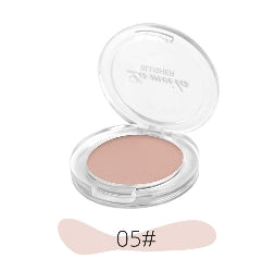 Monochrome blush Pallete 6 Color Peach Face Mineral Pigment Cheek Blusher Powder Makeup Professional Contour Shadow Pink Blusher