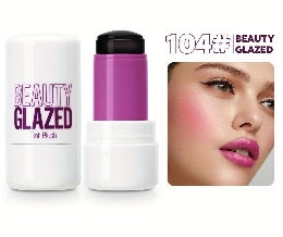 Makeup Blush Stick Lip Tinted Cooling Water Jelly Tint Jelly Blush Stick Watercolor Multi-Use Matte Blush Makeup