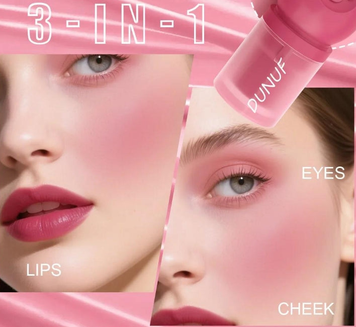 Creamy Cat Paw Blush Trio Buildable Pigment Long Lasting Natural Finish Vegan Cruelty Free Makeup Essential