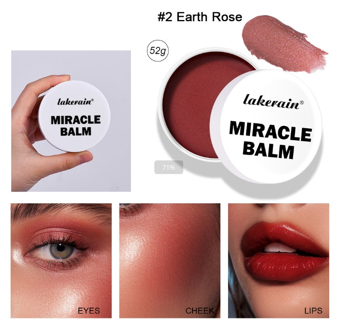 Multi Glow Balm Cream Blush for Cheeks Blush Balm Face Makeup Radiant Finish Hydrating Creamy Lightweight Cosmetic