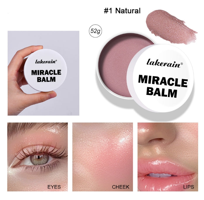 Multi Glow Balm Cream Blush for Cheeks Blush Balm Face Makeup Radiant Finish Hydrating Creamy Lightweight Cosmetic