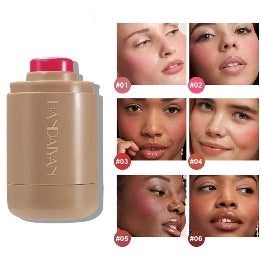 New Cheek Blush Cream Blusher Stick Lip Lift Complexion Long-lasting Waterproof Simple Tint High Pigment Pocket Blush Makeup