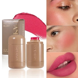 New Cheek Blush Cream Blusher Stick Lip Lift Complexion Long-lasting Waterproof Simple Tint High Pigment Pocket Blush Makeup