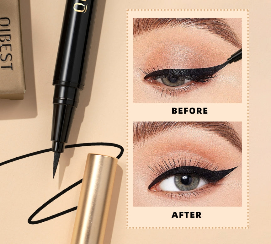 Long Lasting Black Liquid Eyeliner Waterproof Eye Liner Pencil Quick Drying Not Bloom Natural Eyeliner