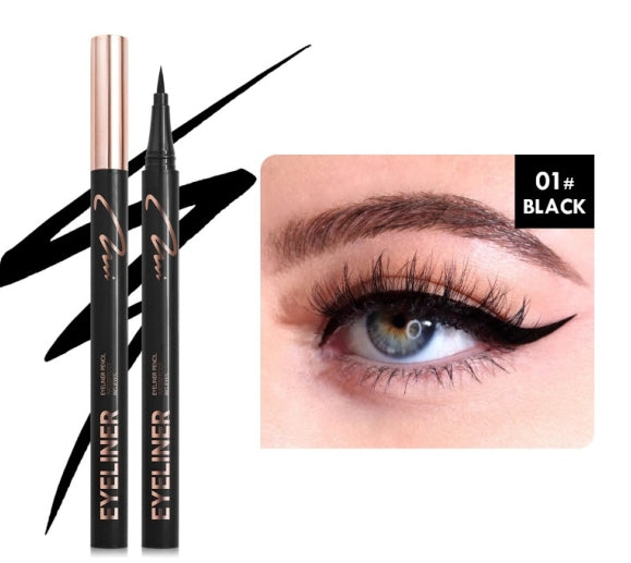 Brown Liquid Eyeliner Quick-drying Smudge-proof Sweat-proof and Waterproof Precise and Long-lasting Slim Eyeliner